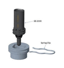 AMPHENOL ADVANCED SENSORS GE-2133D General Fluid Temperature Sensor, with Clip, 4.9mm, 10kohm, ±1.5%, Polyamide 6/6, -40°C to 125°C