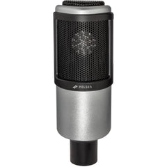 Polsen PCR-65 Cardioid Condenser Mic Broadcaster Kit with Suspension Arm, Headphones & Cable