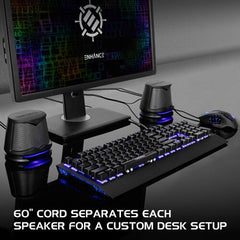 Enhance SB2 High-Excursion USB Speakers (Blue)