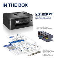 Brother MFC-J1010DW Wireless Inkjet All-in-One Color Printer
