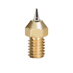 0.4mm V5/6 M6 Threaded  Brass Tip Airbrush Nozzle For Ultimaker 3D Printer 1.75mm Filament