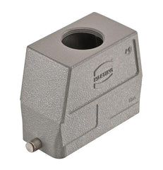 Harting 19300240448 Heavy Duty Connector Hood M40 Han B Series 180° Aluminium Body