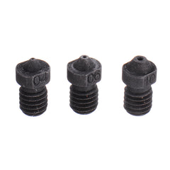 0.4/0.6/0.8/1.0mm Upgraded Hardened Steel Nozzle High Temperature Super Hard 3D Printer Part