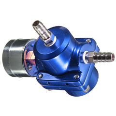 0-140 PSI Blue Fuel Pressure Regulator Adjustable Pressure Gauge