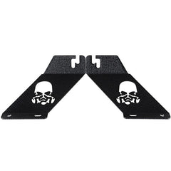 1 Pair 20inch LED Light Bar Hood Mounting Brackets Fit for 07-16 Jeep Wrangler