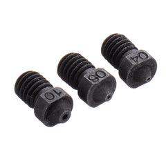 0.4/0.6/0.8/1.0mm Upgraded Hardened Steel Nozzle High Temperature Super Hard 3D Printer Part