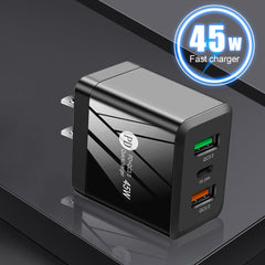#A PD 25W + Dual QC3.0 Travel Office Fast Charging Adapter for Phone 13 Pro Xiao