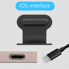 #A Phone Dustproof Plug Integrated Anti-lost Plug Charging Port Silicone Protect