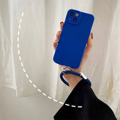 #A Wrist Strap Cellphone Keychain Anti-Lost Smartphone Accessories Silicone Chai