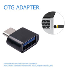 1/5pcs Type-C USB 2.0 OTG Adapter USB C Male to USB Female Converter Splitter