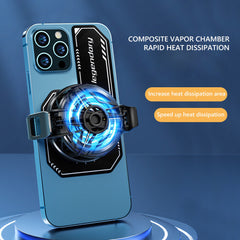 #A Mobile Phone Cooling Plate Heat Sink Expend Gaming Radiator Stickers for PUBG