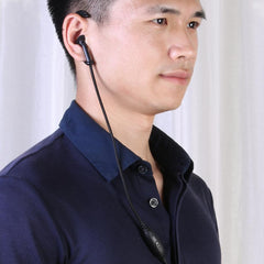 1.2m 2Pin Earpiece Headset PTT with Mic Ear Hook Interphone Earphone for Kenwood