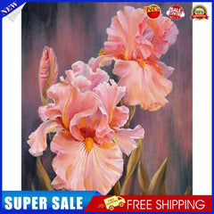 #A Iris Oil Paint By Numbers Kits DIY Canvas Wall Art Picture Craft Home Decor