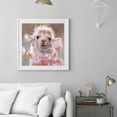 #A Cute Animal Oil Paint By Numbers Kit DIY Drawing Picture for Adults Home Deco