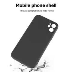 #A Mobile Phone Case Soft Liquid Silicone Phone Bumper Back Cover Shell for Phon