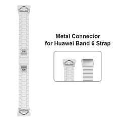 1 Pair Watch Strap Metal Connector Adapters for Huawei Honor Band 6 Accessories