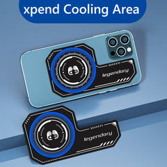 #A Mobile Phone Cooling Plate Heat Sink Expend Gaming Radiator Stickers for PUBG