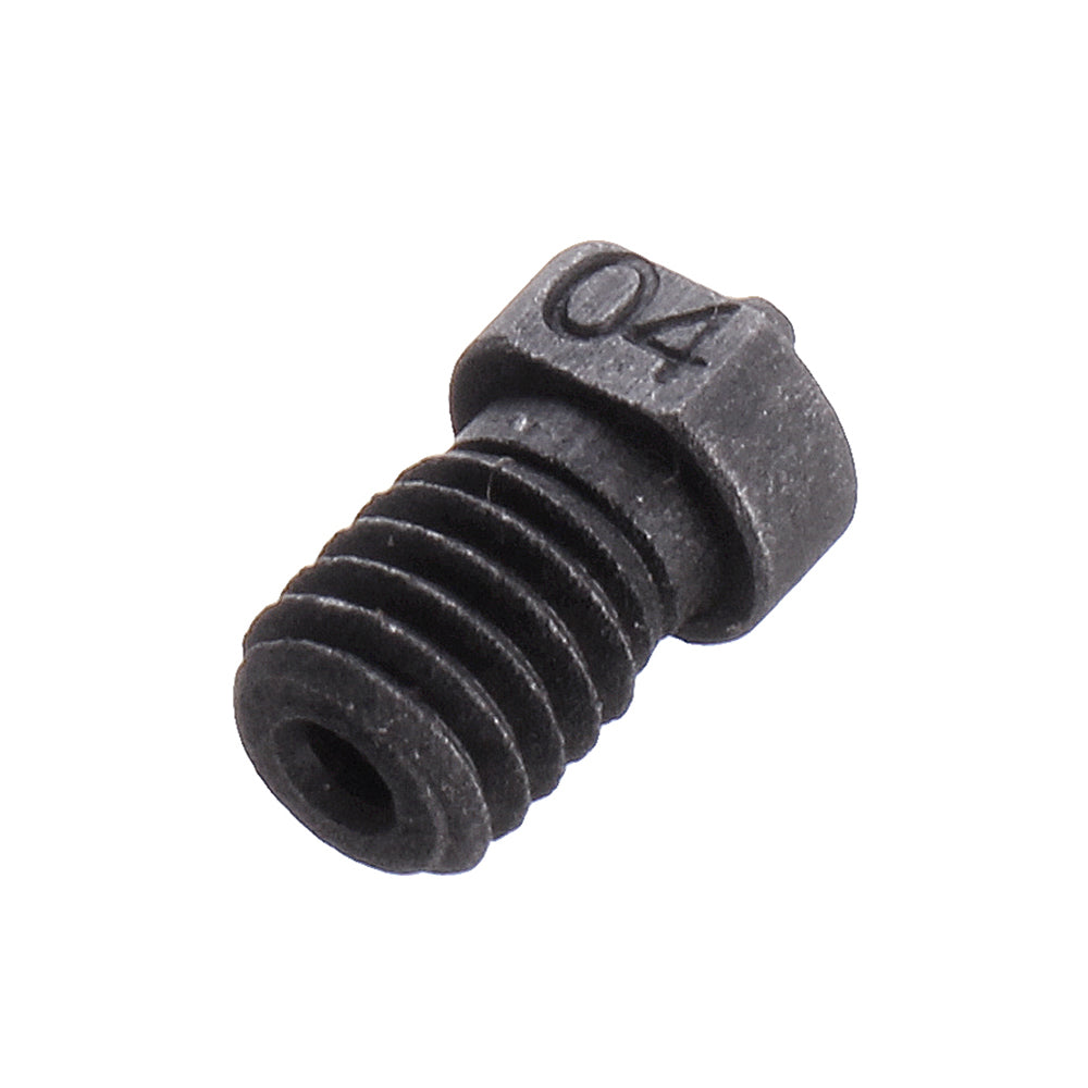 0.4/0.6/0.8/1.0mm Upgraded Hardened Steel Nozzle High Temperature Super Hard 3D Printer Part