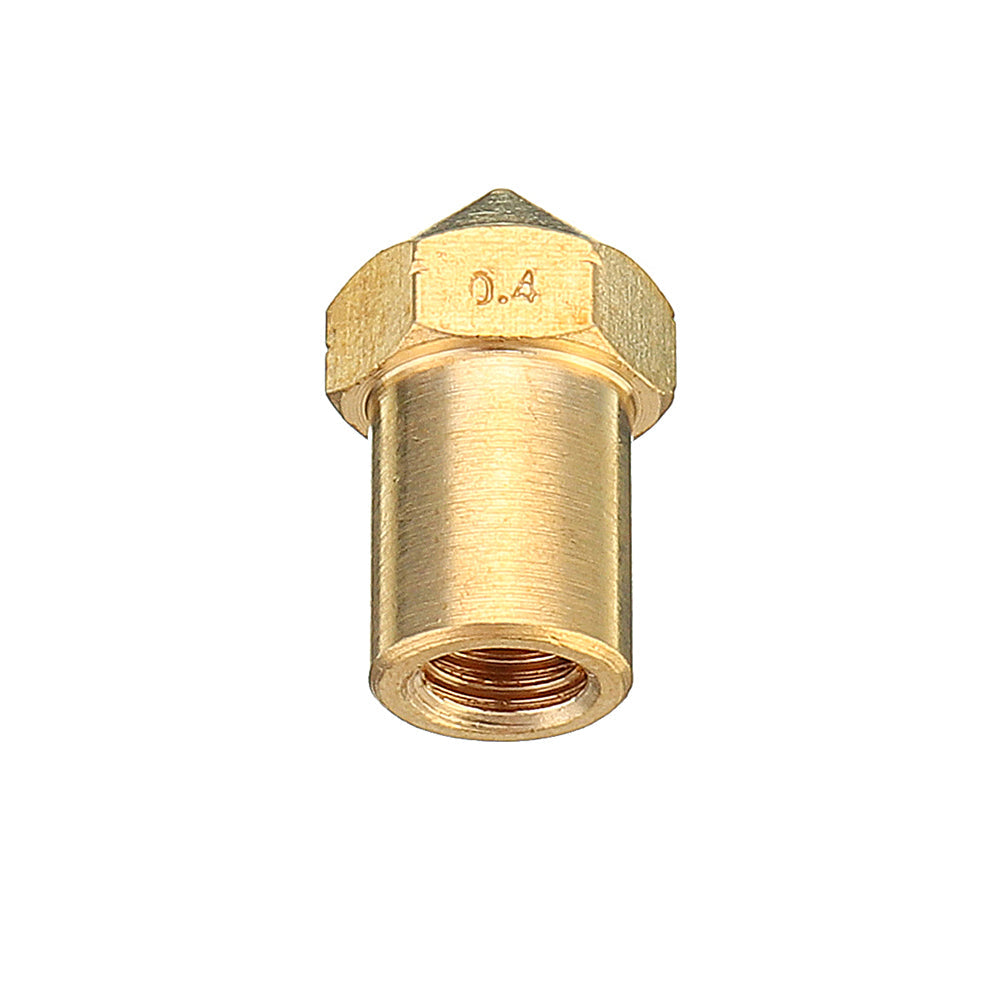 0.4mm Creatbot Copper M6 Thread Extruder Nozzle For 1.75mm Filament 3D Printer Part