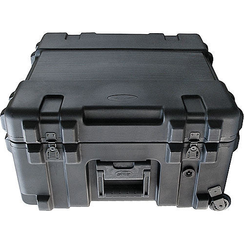 SKB 3R2222-12B-CW Roto-molded Mil-Standard Utility Case with Wheels and Cube foam Interior