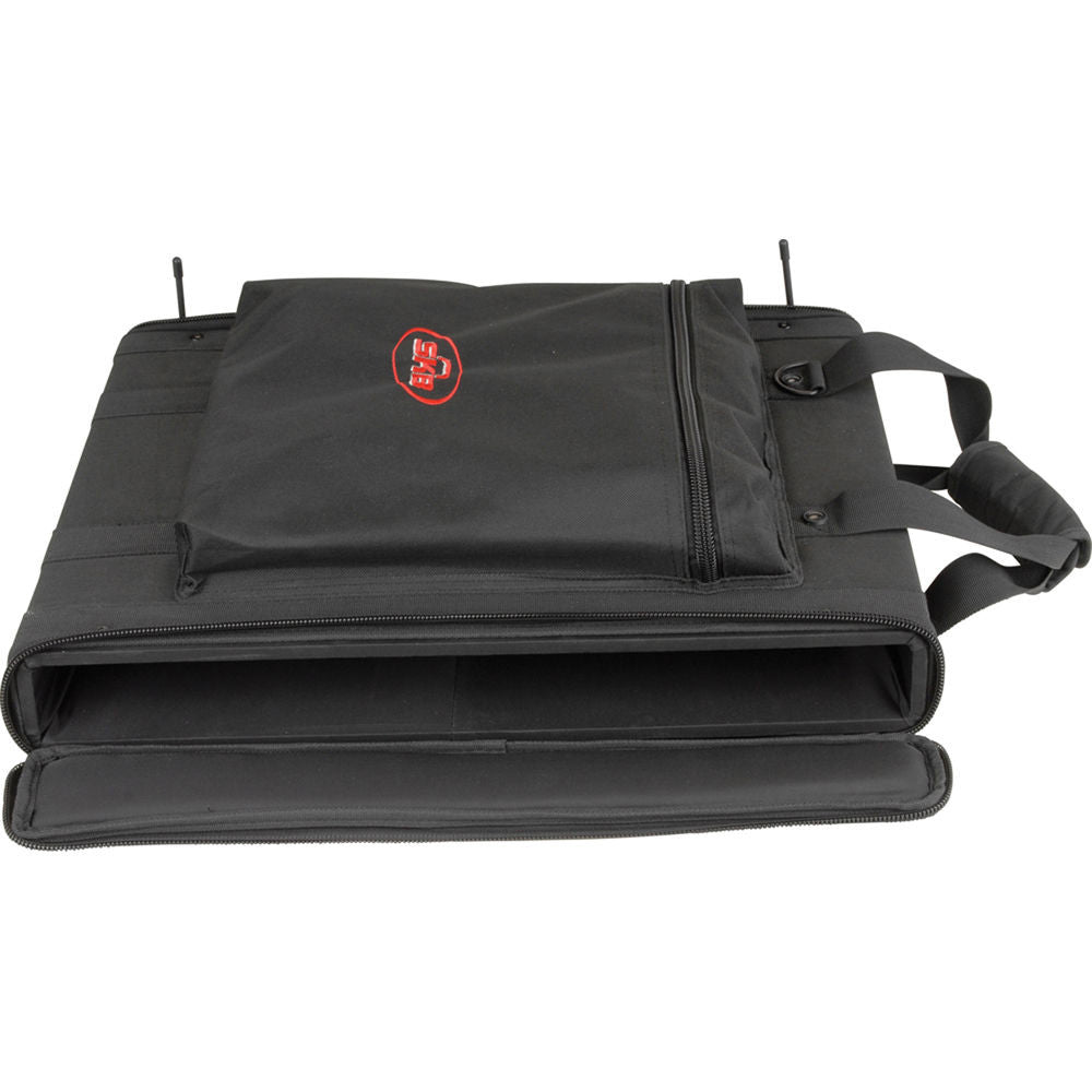 SKB Audio Soft Rack (1U Rack Size, 20.75 x 17.5 x 3.75", Black)