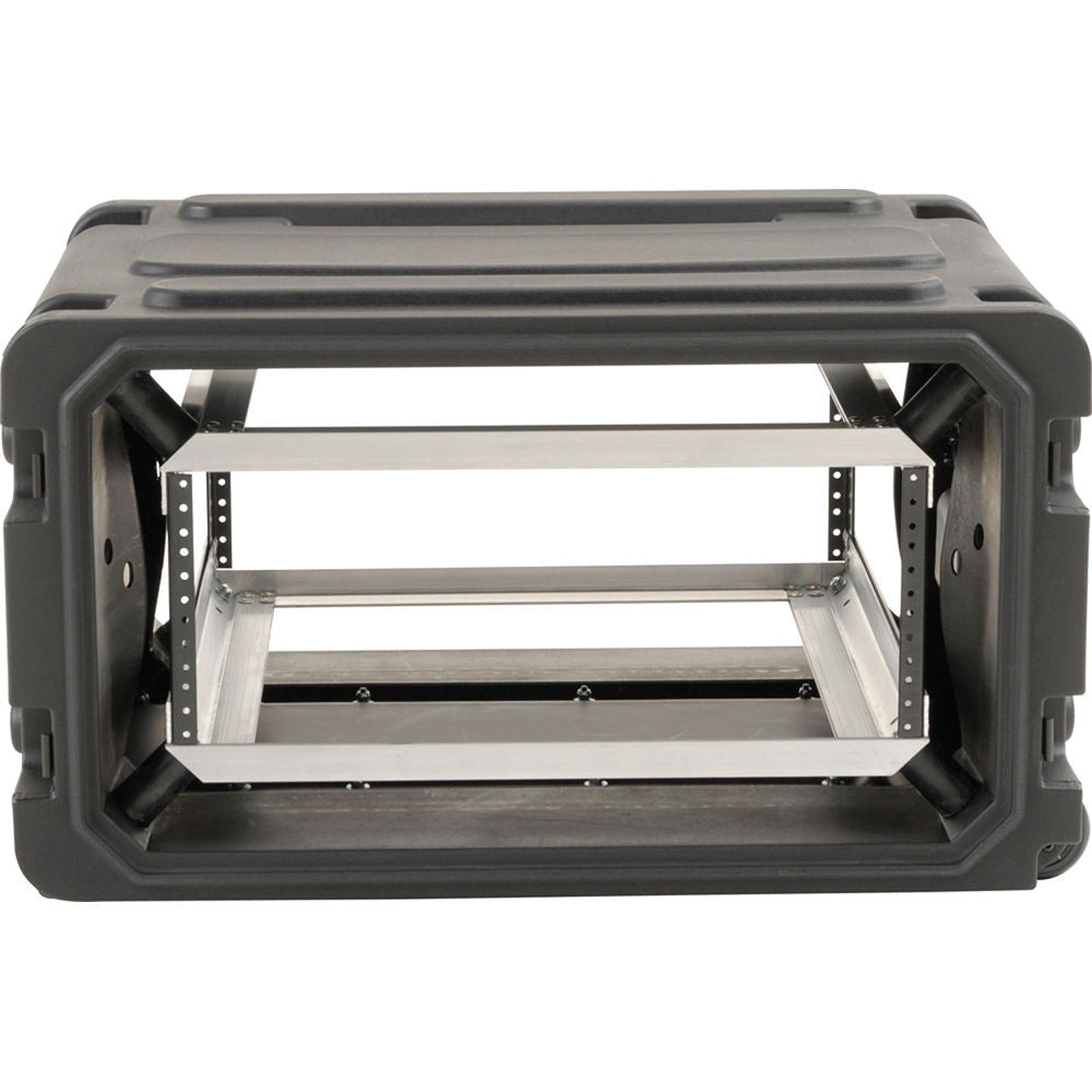 SKB 4U Roto Shockmount Rack Case (20" Deep,4 Rack Spaces, Black)