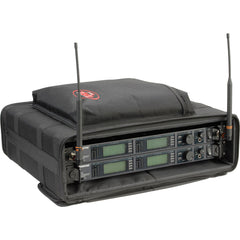 SKB Audio Soft Rack (2U Rack Size, 20.75 x 17.5 x 6.5", Black)