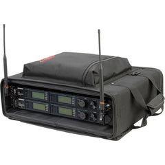 SKB Audio Soft Rack (2U Rack Size, 20.75 x 17.5 x 6.5", Black)