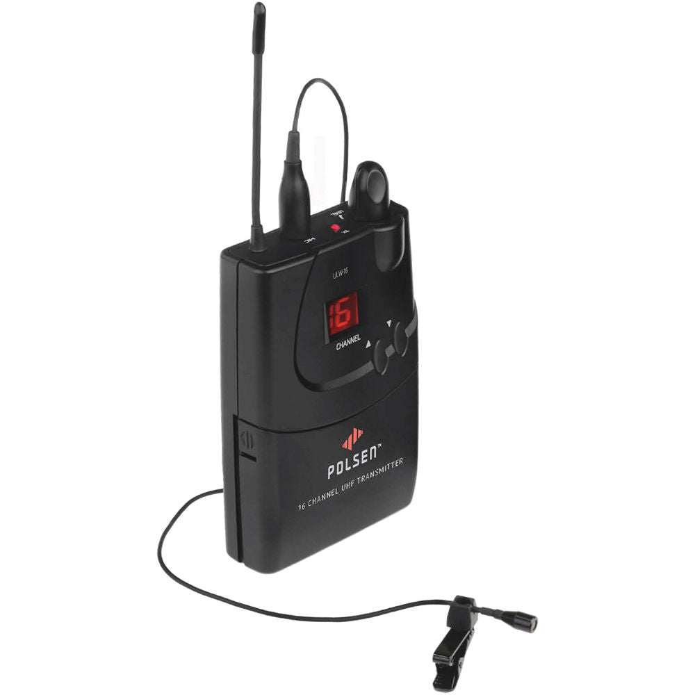 Polsen PL-4 Omnidirectional Lavalier Microphone with 1/8" (3.5 mm) Connector