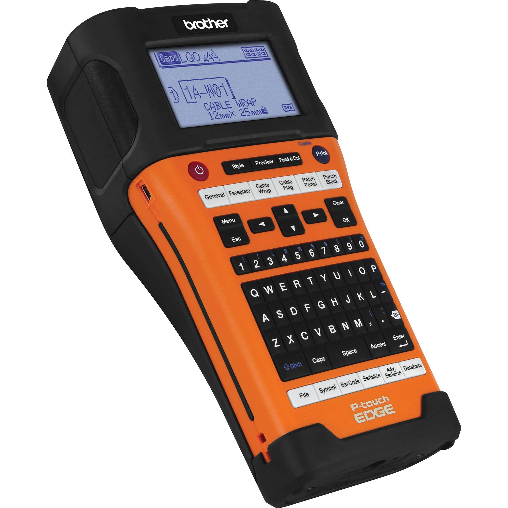 Brother PT-E500 Industrial Handheld Labeling Tool