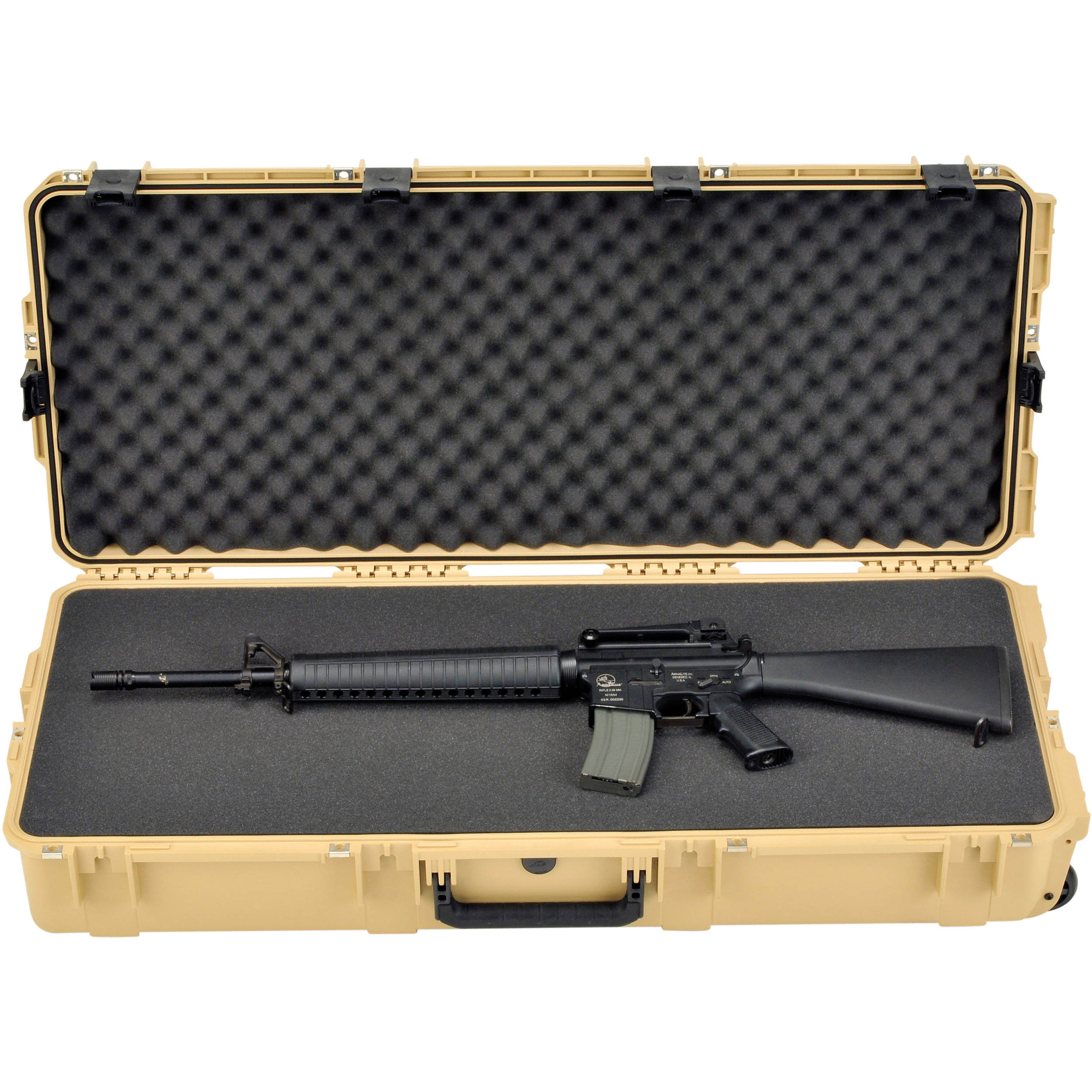 SKB iSeries Mil-Spec AR and Short Rifle Case (Desert Tan)