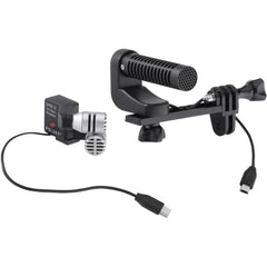 Polsen GPMK-22 GoPro Production Microphone Kit with Quick-Release Frame & Memory Card