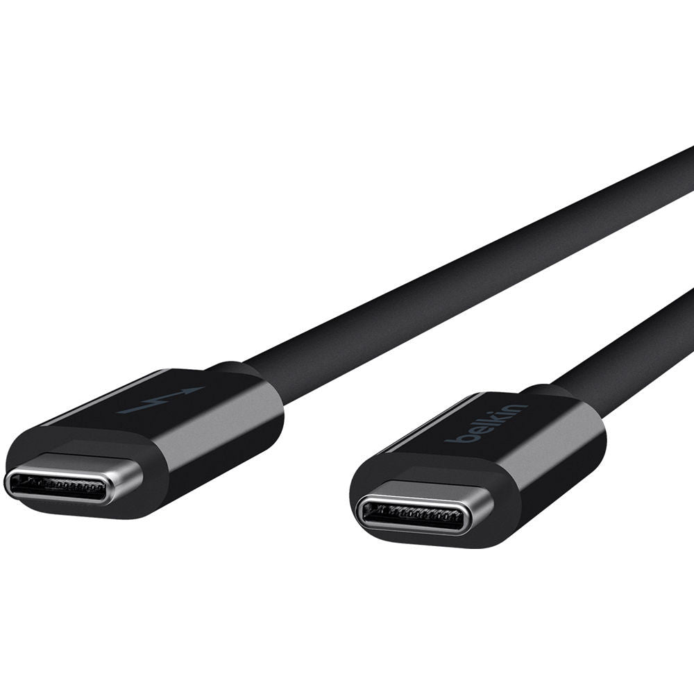 Belkin Thunderbolt 3 USB Type-C Male Cable (3', Black)