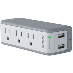 Belkin 3-Outlet Mini SurgePlus Protector (Blank Box Packaging)
