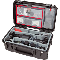 SKB iSeries 2011-7 Case w/Think Tank Designed Photo Dividers &&nbsp;Lid Organizer (Black)