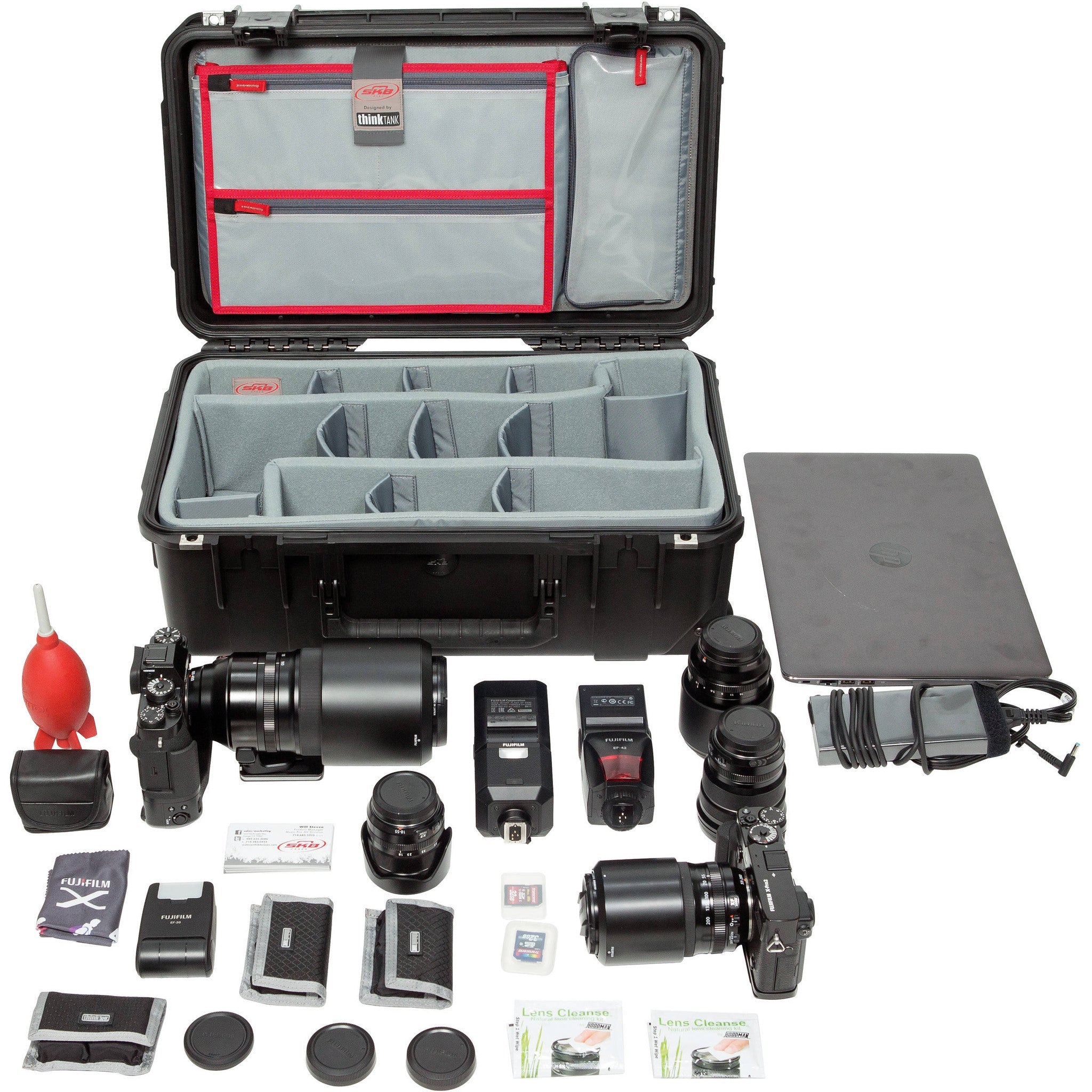 SKB iSeries 2011-7 Case w/Think Tank Designed Photo Dividers &&nbsp;Lid Organizer (Black)