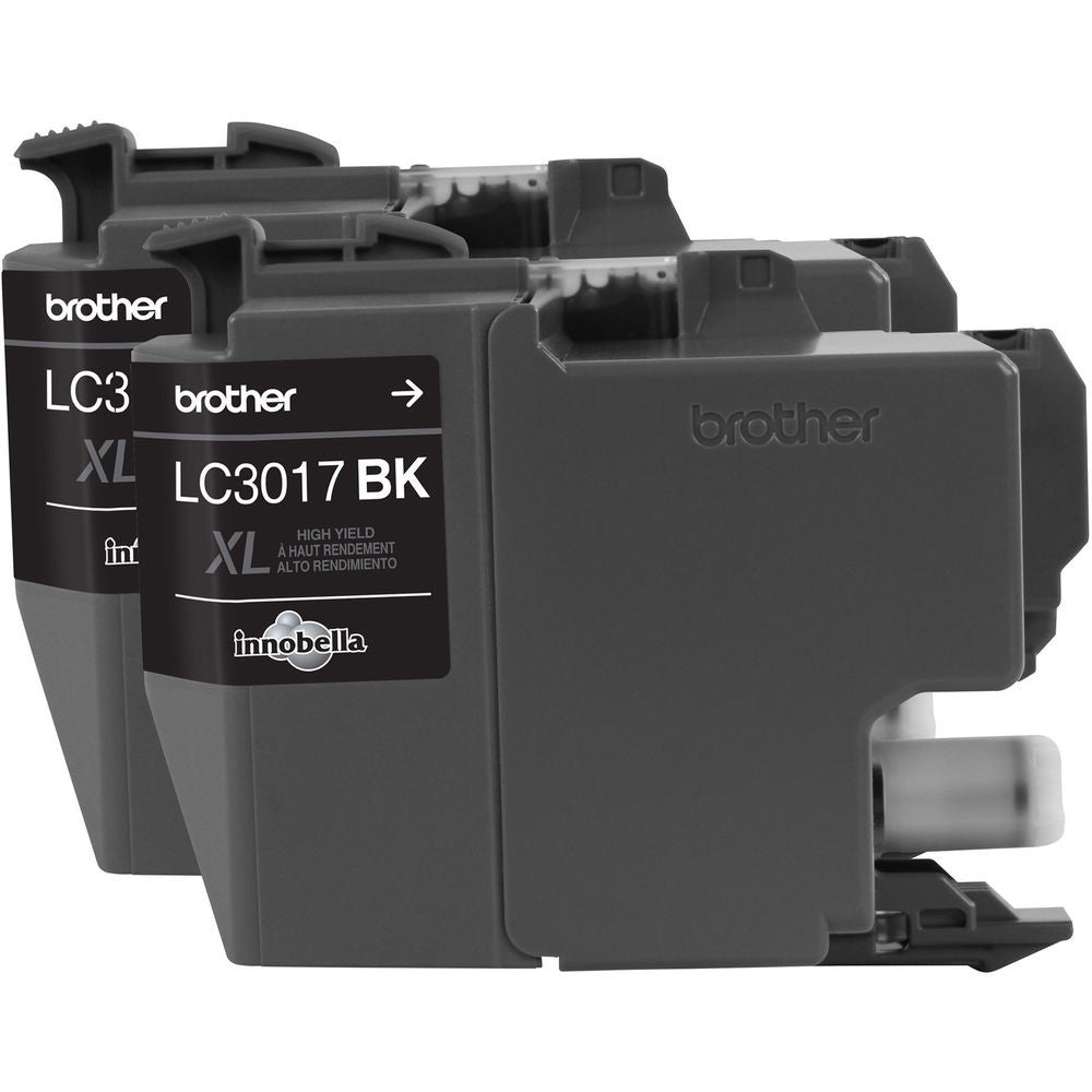 Brother LC3017BK High Yield XL Black Ink Cartridge (2-Pack)