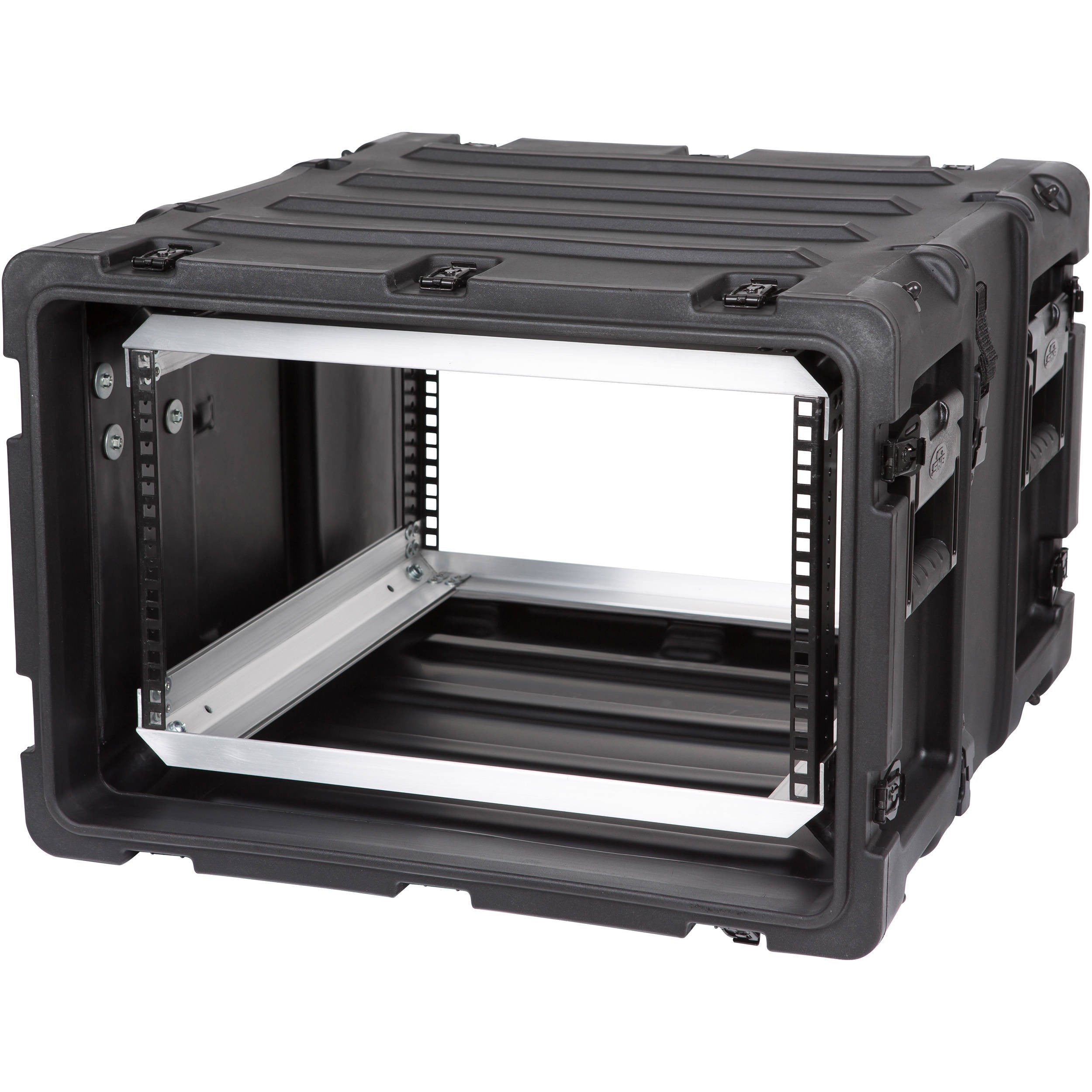 SKB 20" Static Shock Rack Transport Case (6 RU, Black)