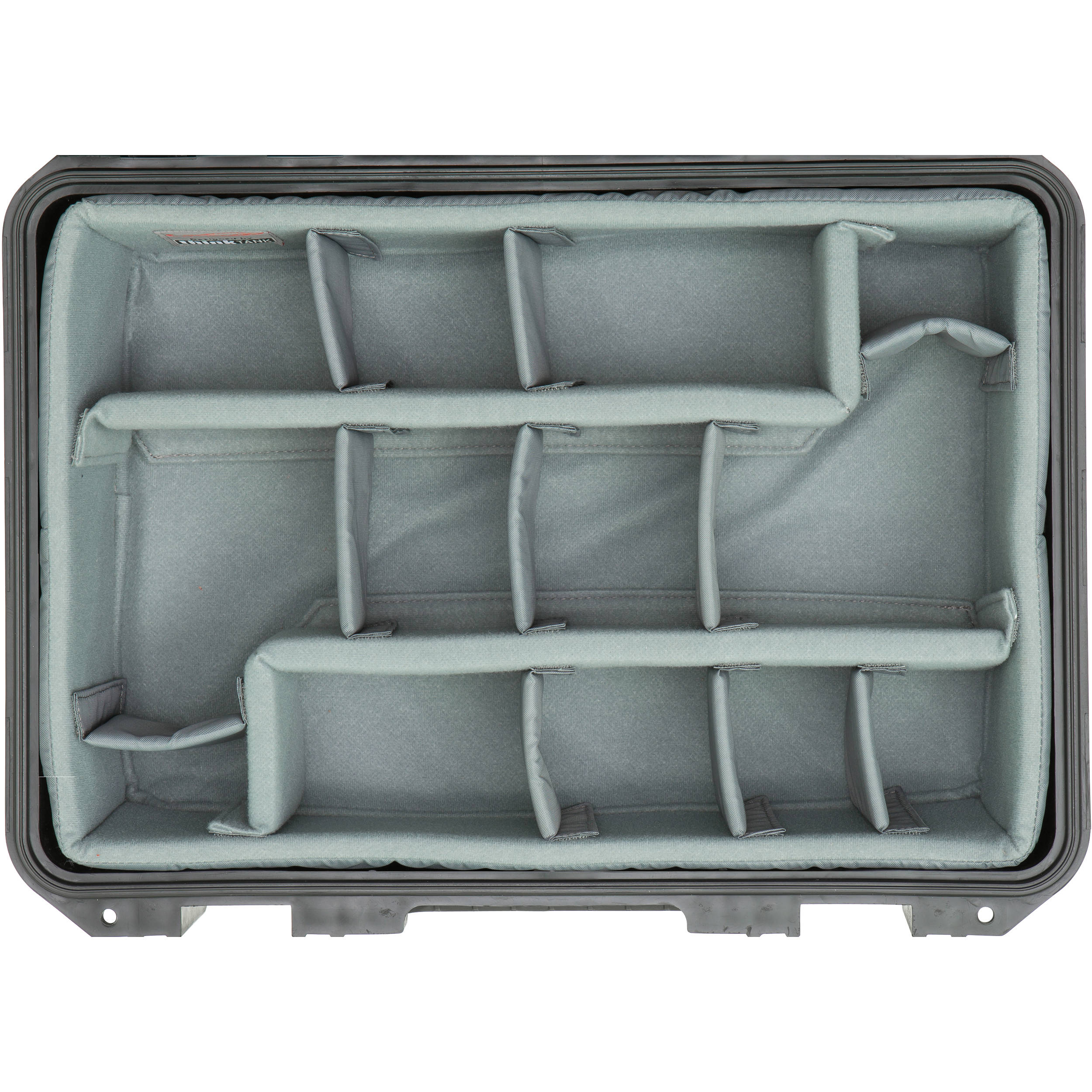 SKB iSeries 1711-6 Case with Think Tank-Designed Photo Dividers &&nbsp;Lid Foam (Black)