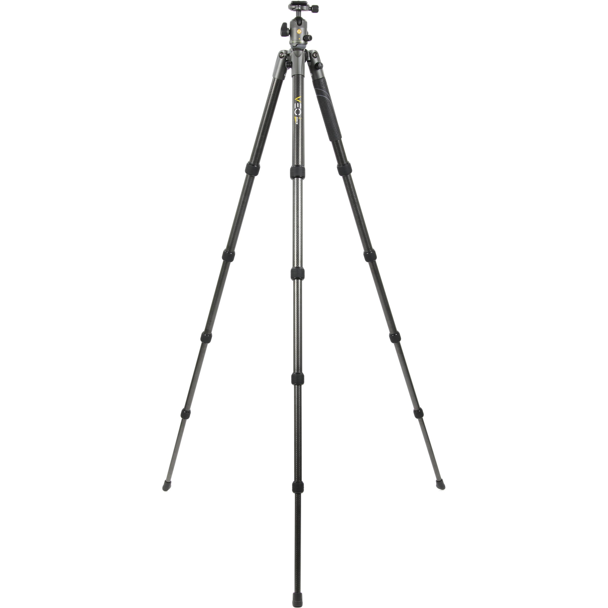 Vanguard VEO 2 265CB Carbon Fiber Tripod with Ball Head (Gray, 4.9')