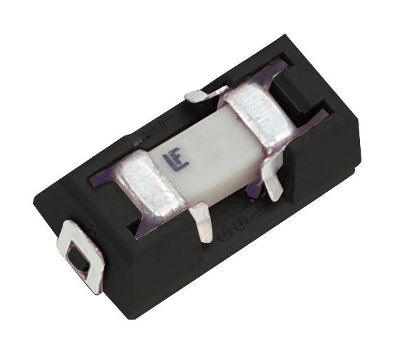 Littelfuse 0154.100DR Fuse Surface Mount With Clip/Holder 100 mA Very Fast Acting 125 V 9.73mm x 5.03mm