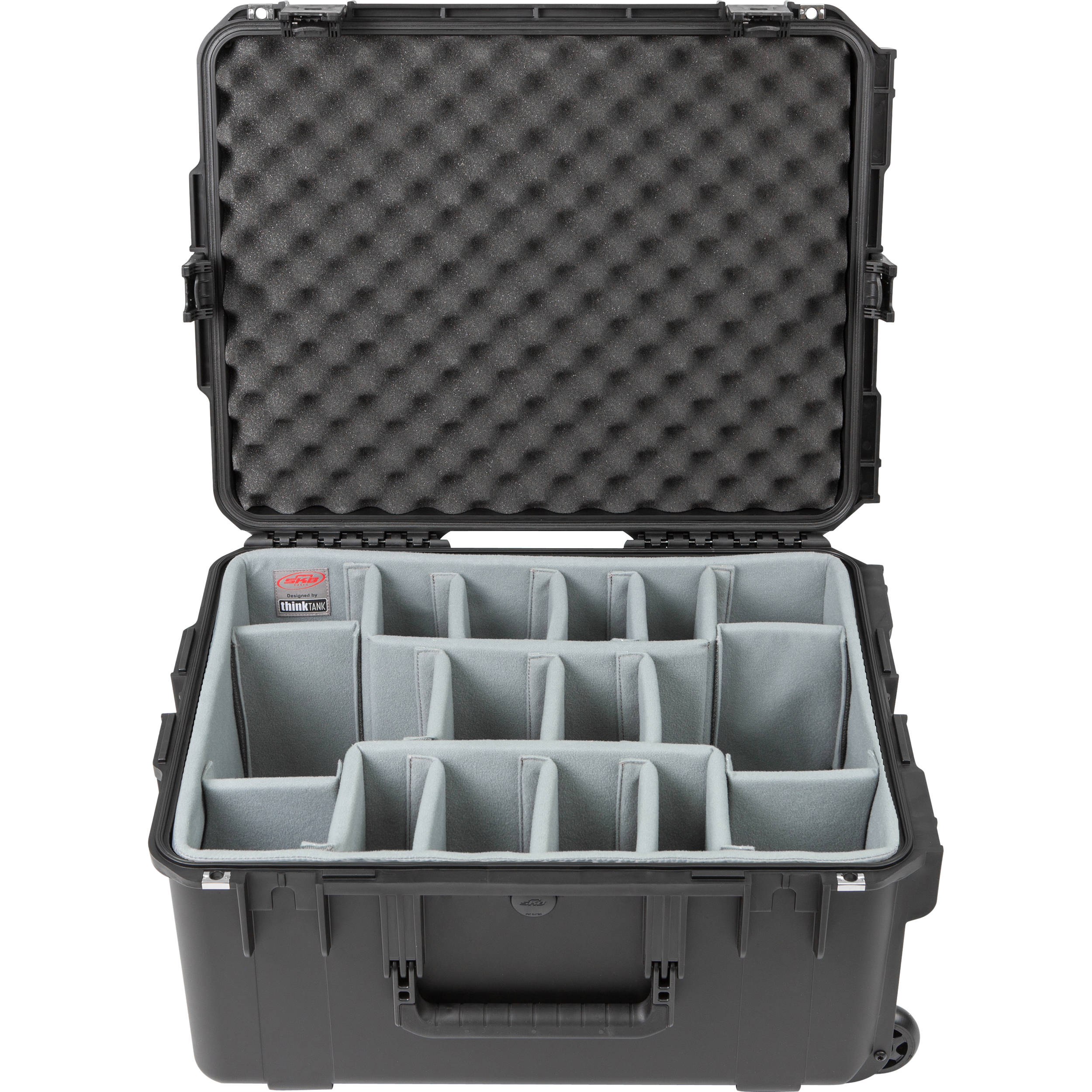 SKB iSeries 2217-10 Case with Think Tank-Designed Photo Dividers &Lid Foam (Black)