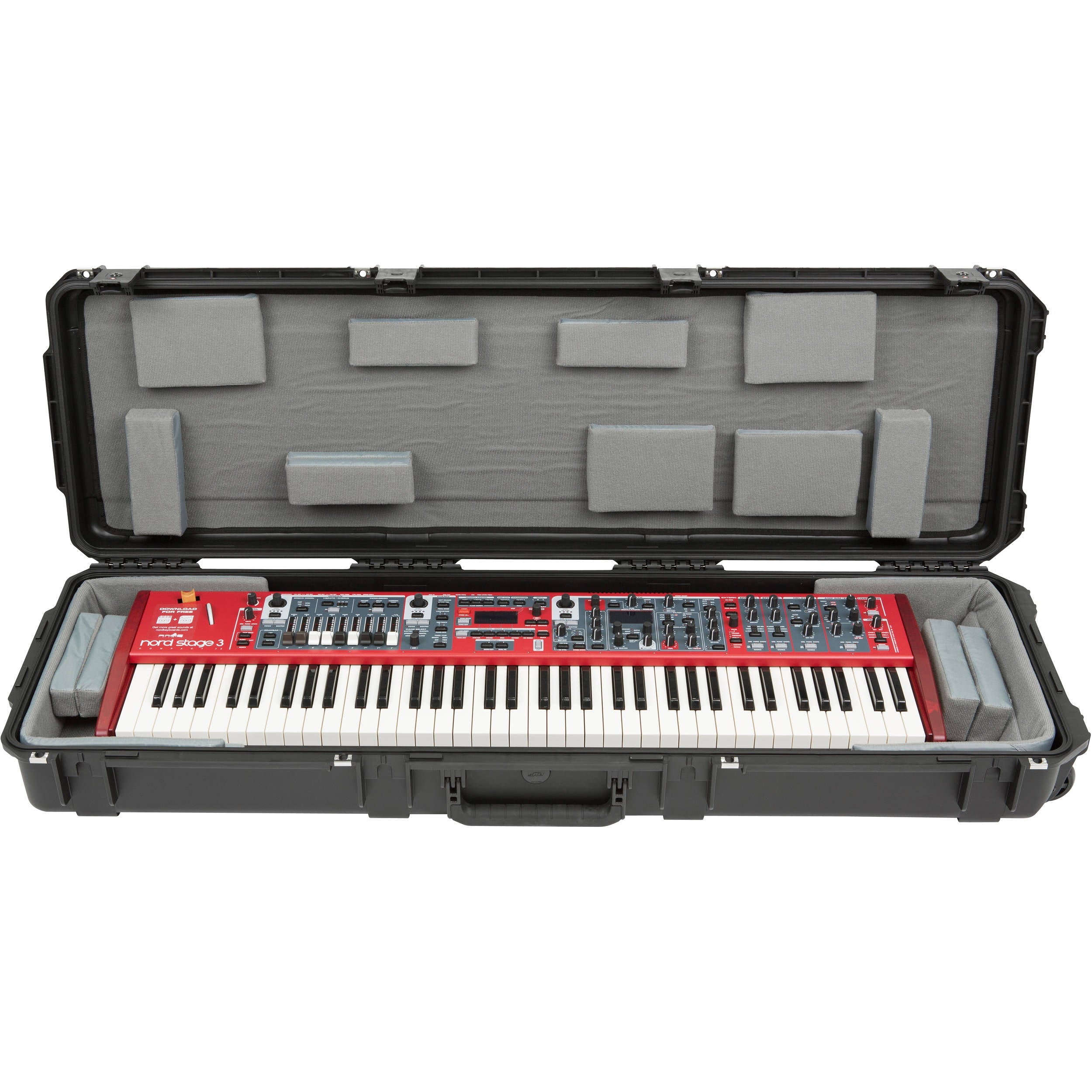 SKB 3i-5014-TKBD iSeries 76-Note Keyboard Case (Narrow)