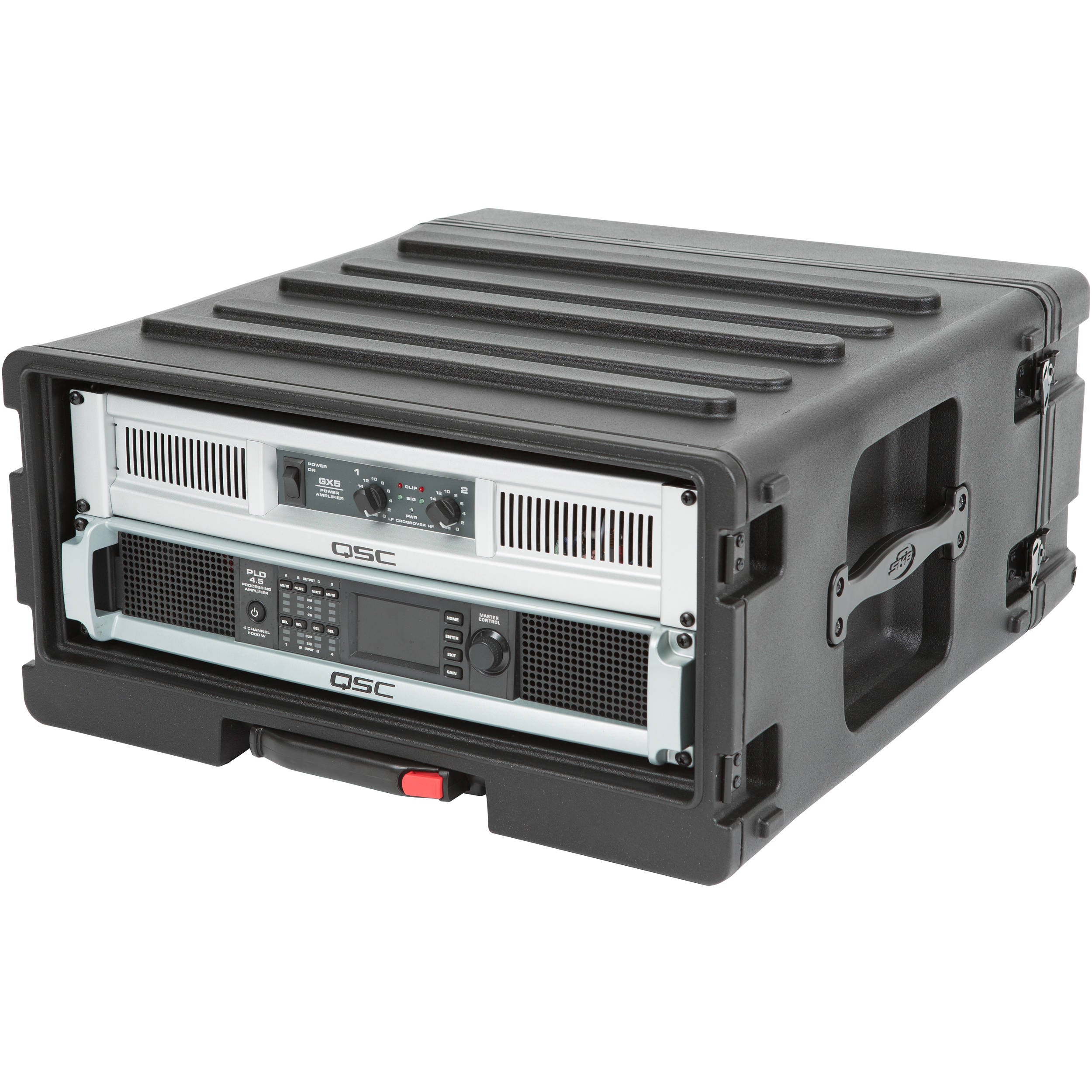 SKB 1SKB-R4UW Roto Rolling Rack Case (4 RU)