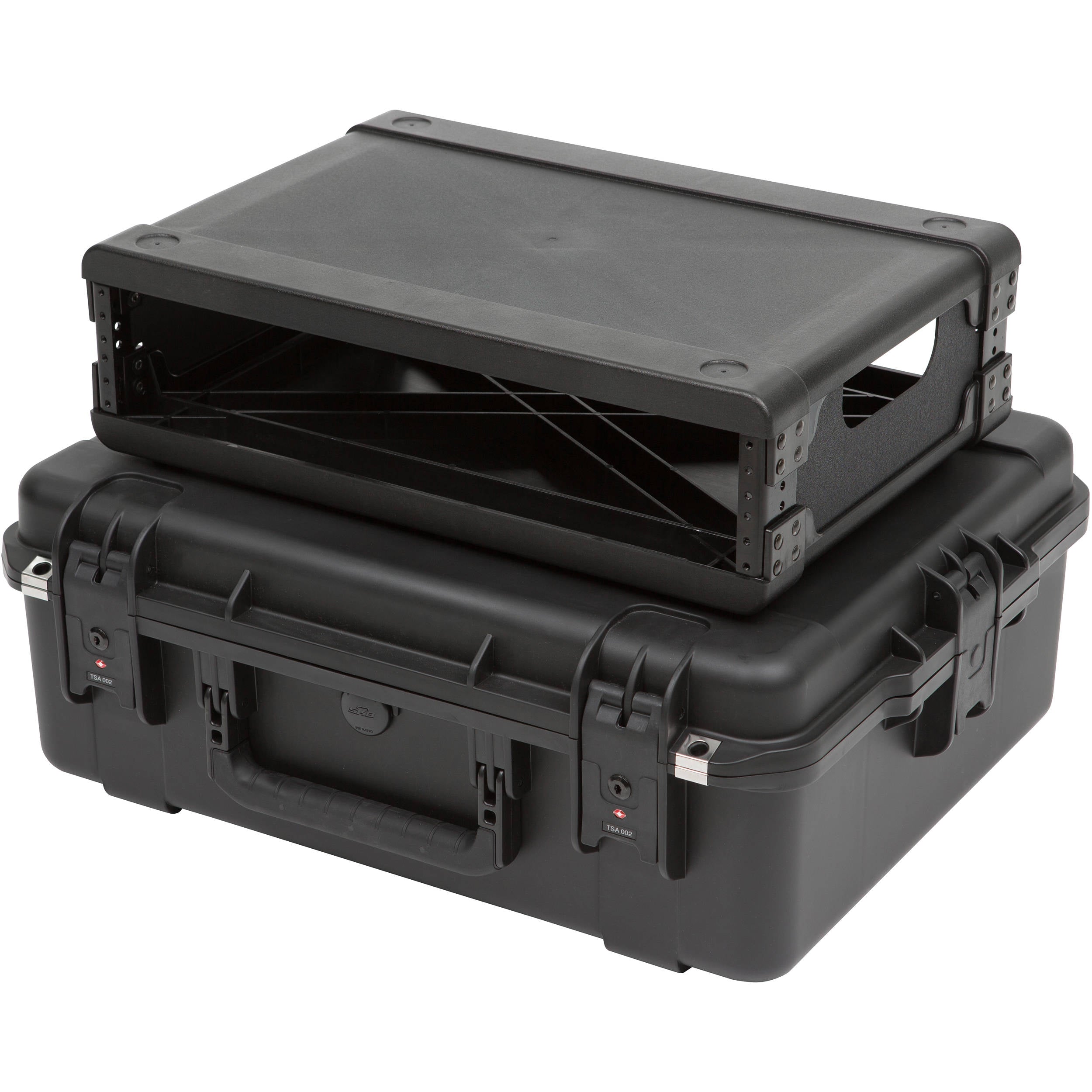 SKB iSeries Injection-Molded 13" Fly Rack (2 RU, 13" Rack Depth)