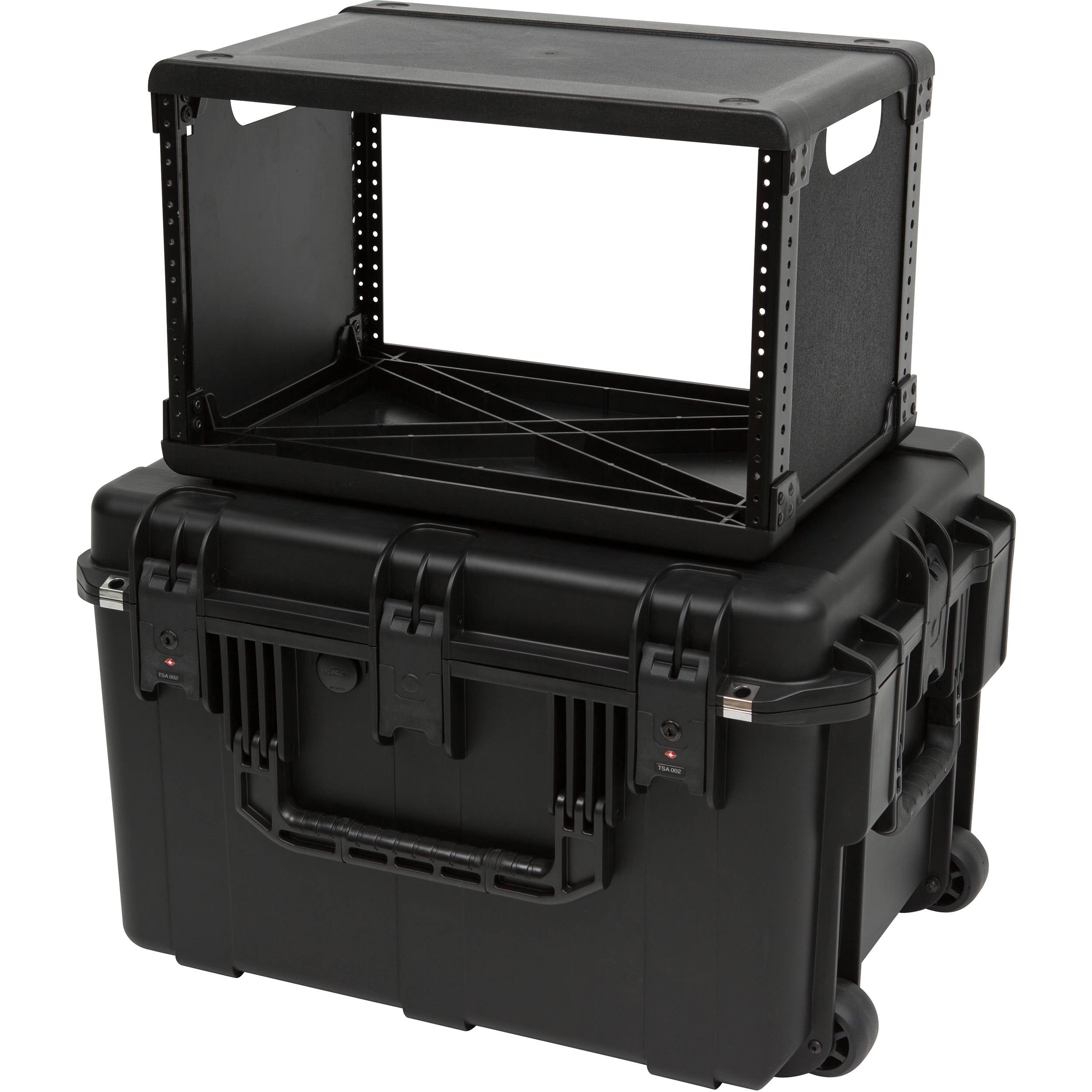 SKB iSeries Injection-Molded 13" Fly Rack (6 RU, 13" Rack Depth)