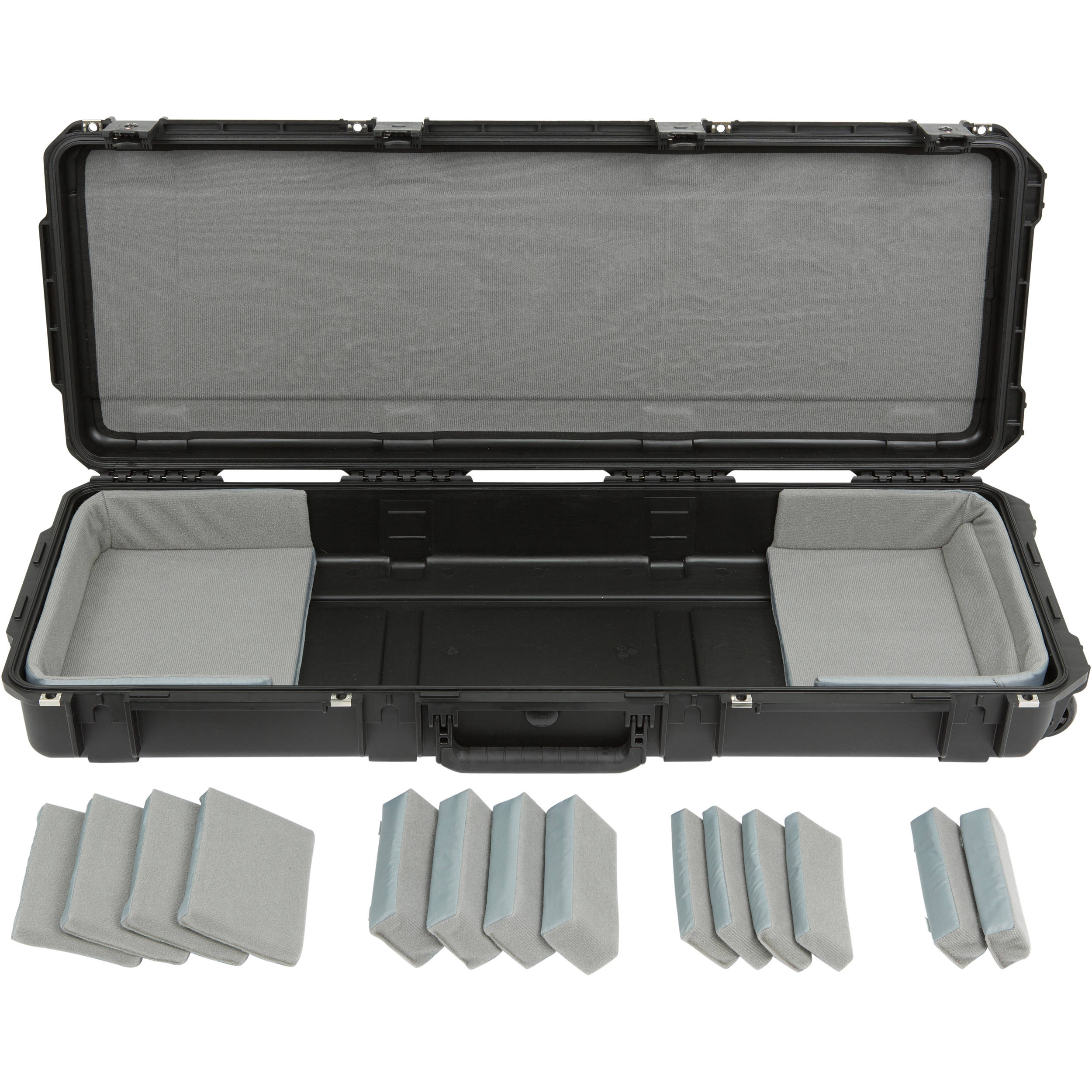 SKB iSeries 61-Note Narrow Keyboard Case - with Think Tank Interior : 39.5 x 13.5 x 3.75"