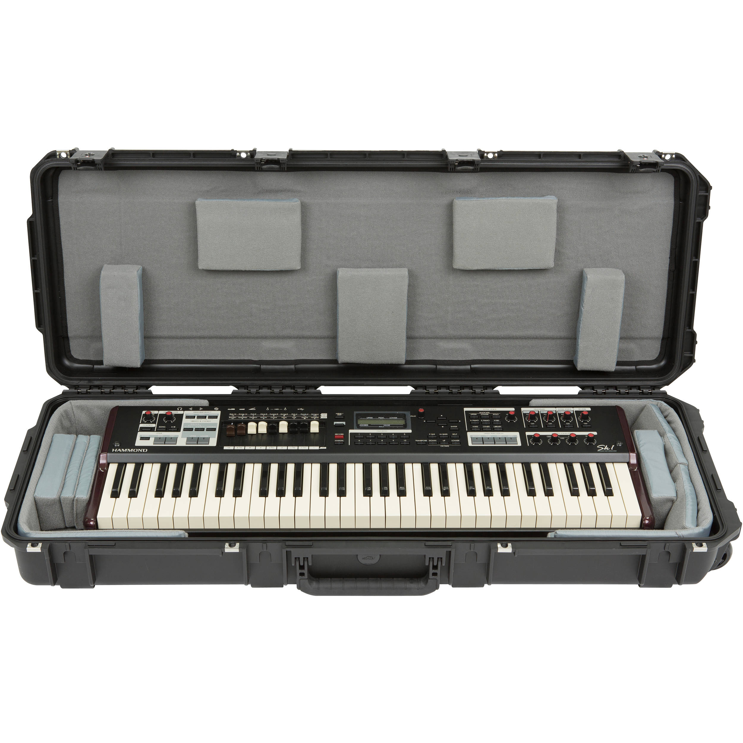 SKB iSeries 61-Note Narrow Keyboard Case - with Think Tank Interior : 39.5 x 13.5 x 3.75"