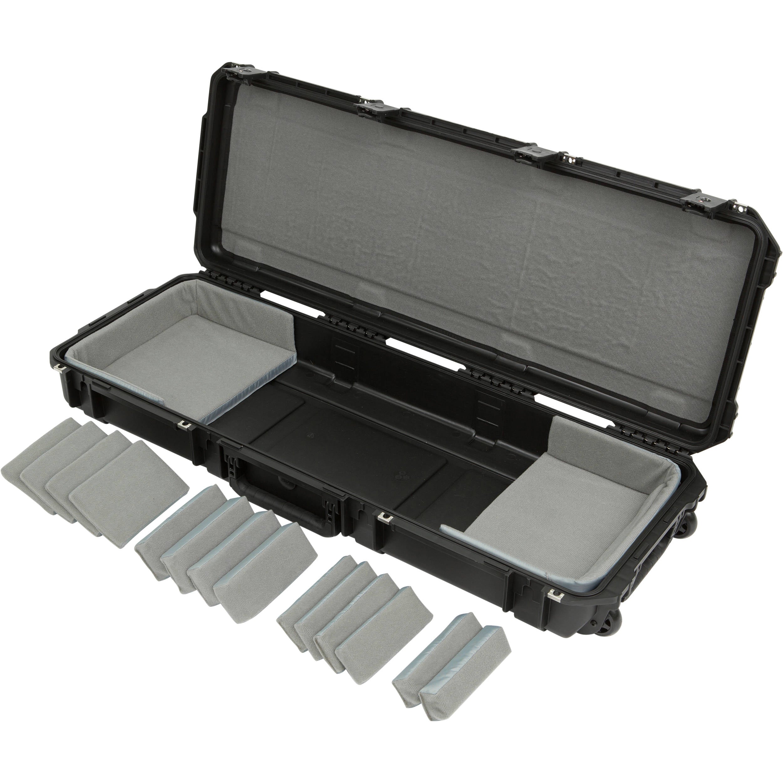 SKB iSeries 61-Note Narrow Keyboard Case - with Think Tank Interior : 39.5 x 13.5 x 3.75"