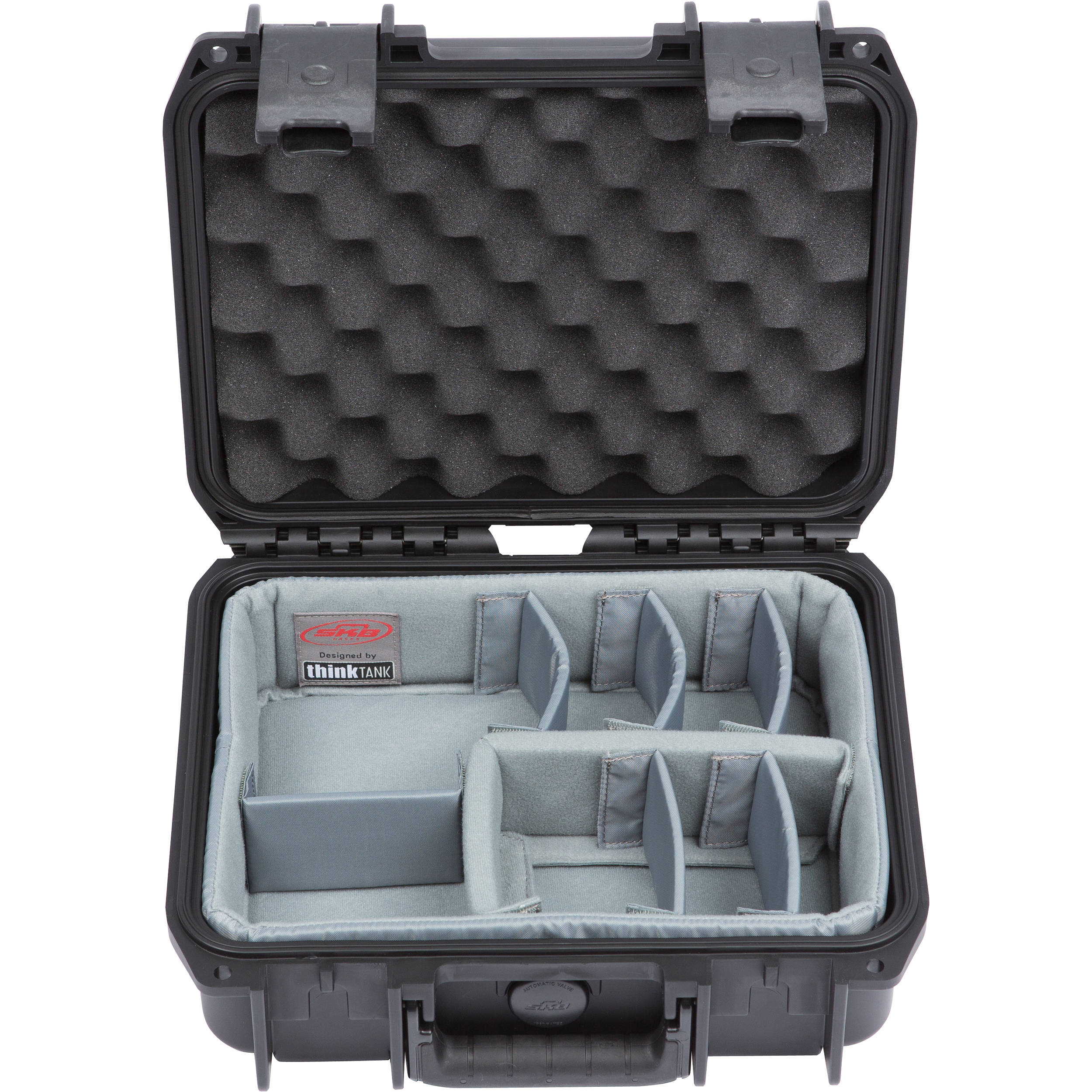 SKB 1209-4DT Case with Think Tank Designed Dividers (Black)